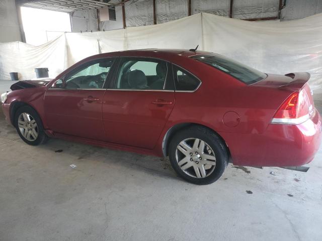 2G1WG5E30D1119675 - 2013 CHEVROLET IMPALA LT წითელი ფოტო 2