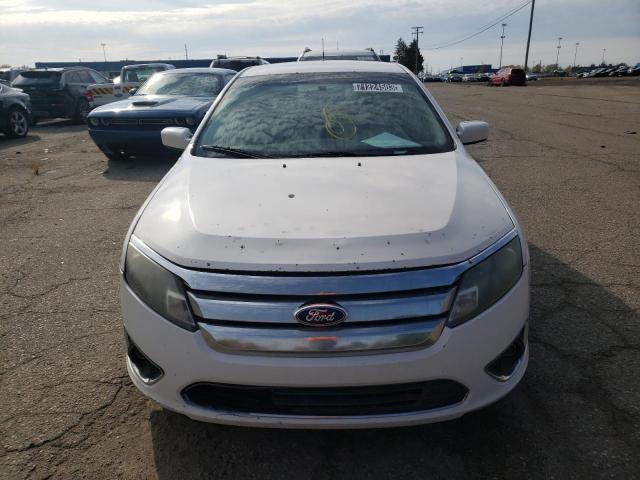 3FADP0L32CR165755 - 2012 FORD FUSION HYBRID WHITE photo 5