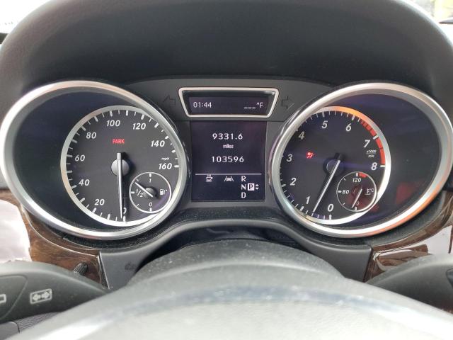 4JGDA5HBXCA040436 - 2012 MERCEDES-BENZ ML 350 4MATIC SILVER photo 9