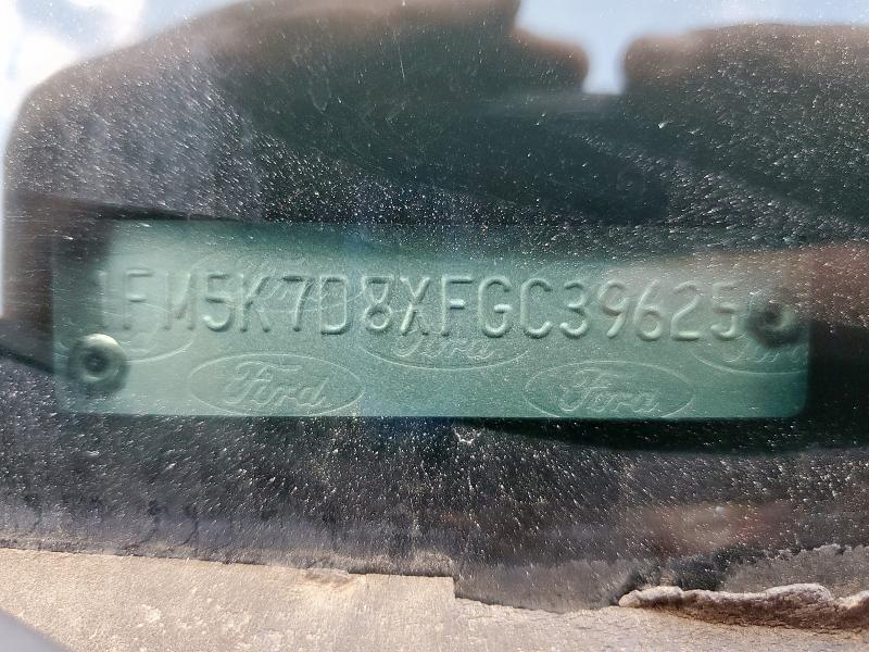 1FM5K7D8XFGC39625 - 2015 FORD EXPLORER XLT BLACK photo 12