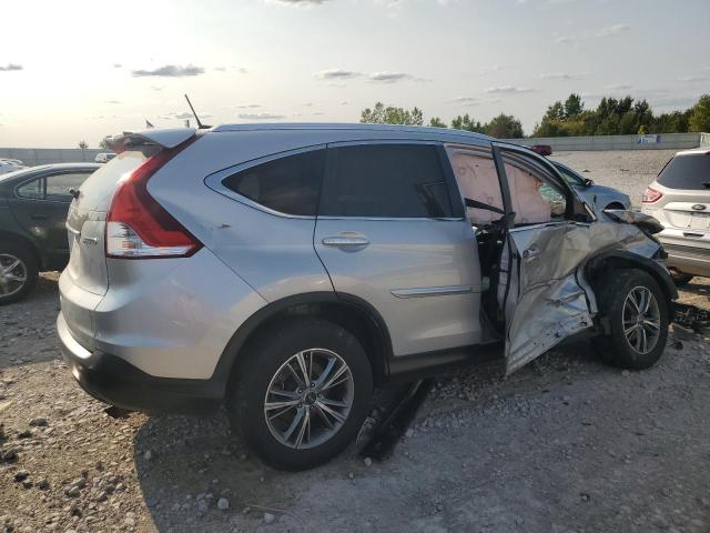 5J6RM4H73CL033740 - 2012 HONDA CR-V EXL SILVER photo 3