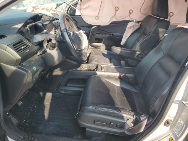 5J6RM4H73CL033740 - 2012 HONDA CR-V EXL SILVER photo 7
