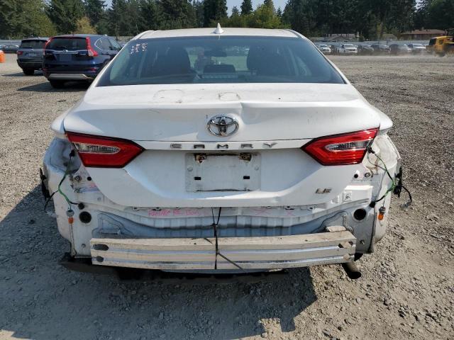 4T1B11HKXKU839730 - 2019 TOYOTA CAMRY L WHITE photo 6