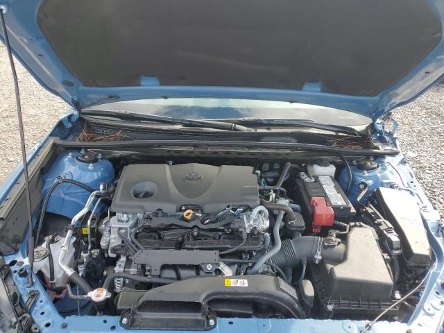 4T1G11AK3RU227170 - 2024 TOYOTA CAMRY SE NIGHT SHADE BLUE photo 11