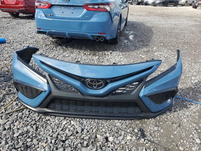 4T1G11AK3RU227170 - 2024 TOYOTA CAMRY SE NIGHT SHADE BLUE photo 12