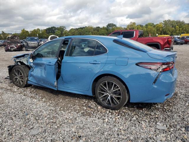 4T1G11AK3RU227170 - 2024 TOYOTA CAMRY SE NIGHT SHADE BLUE photo 2