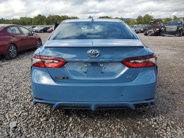 4T1G11AK3RU227170 - 2024 TOYOTA CAMRY SE NIGHT SHADE BLUE photo 6