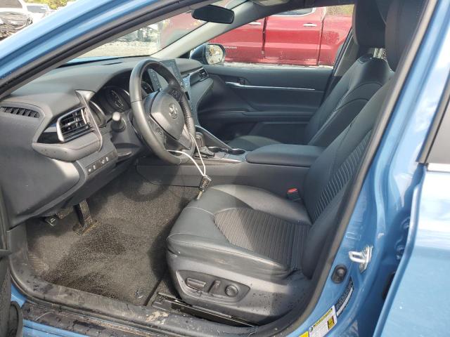 4T1G11AK3RU227170 - 2024 TOYOTA CAMRY SE NIGHT SHADE BLUE photo 7