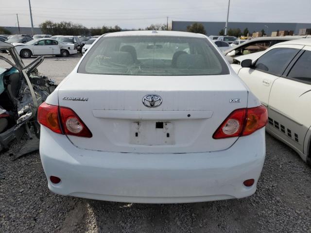 1NXBU4EE8AZ269670 - 2010 TOYOTA COROLLA BASE WHITE photo 6