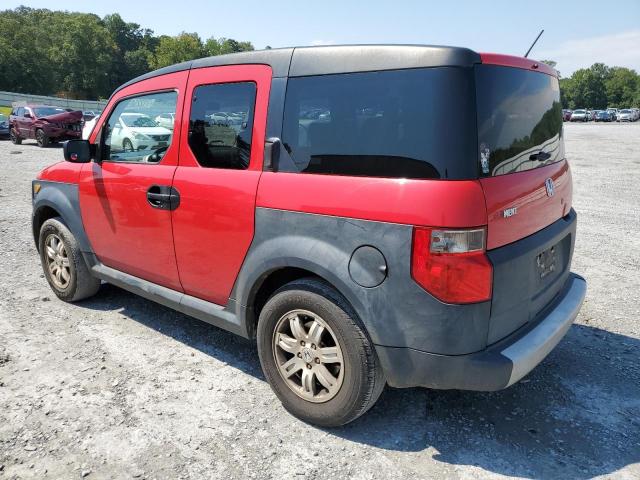5J6YH18666L004419 - 2006 HONDA ELEMENT EX RED photo 2