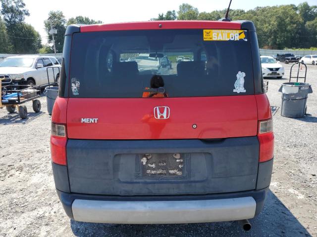 5J6YH18666L004419 - 2006 HONDA ELEMENT EX RED photo 6