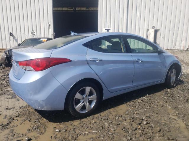 KMHDH4AE7BU110532 - 2011 HYUNDAI ELANTRA GLS BLUE photo 3