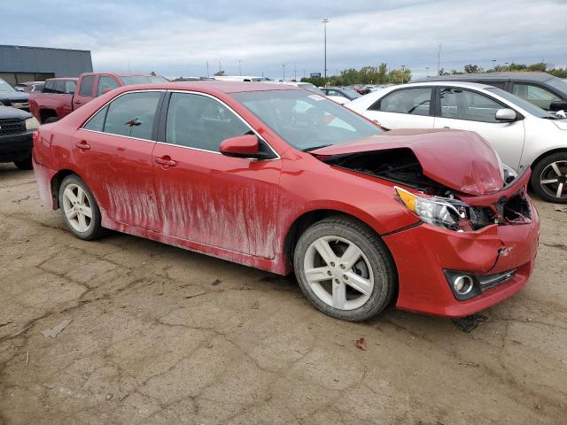 4T1BF1FK7CU611531 - 2012 TOYOTA CAMRY BASE RED photo 4