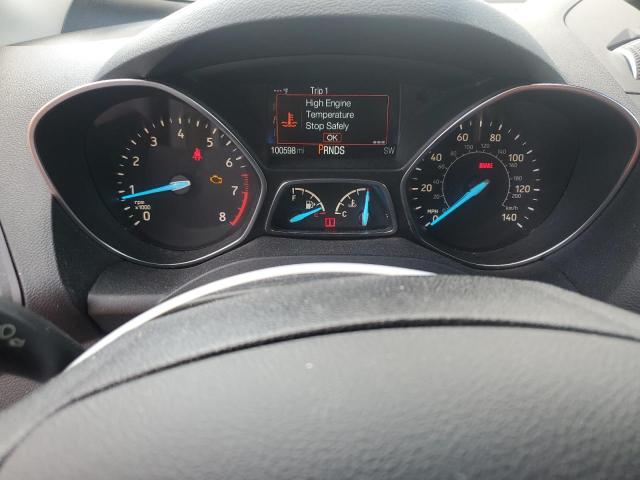 1FMCU9GD6JUC87249 - 2018 FORD ESCAPE SE Gri fotoğraf 9