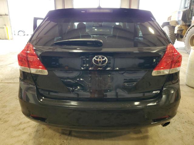 4T3BA3BB3AU016096 - 2010 TOYOTA VENZA BLACK photo 6