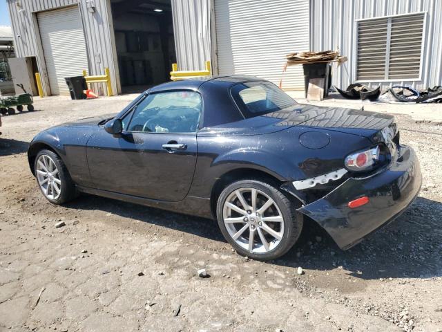 JM1NC26F280146772 - 2008 MAZDA MX-5 MIATA BLACK photo 2