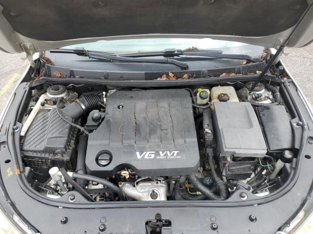 1G4GE5ED3BF165352 - 2011 BUICK LACROSSE CXS SILVER photo 11