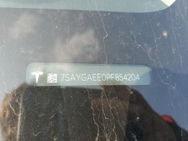 7SAYGAEE0PF854204 - 2023 TESLA MODEL Y Grafitowy zdjęcie 12