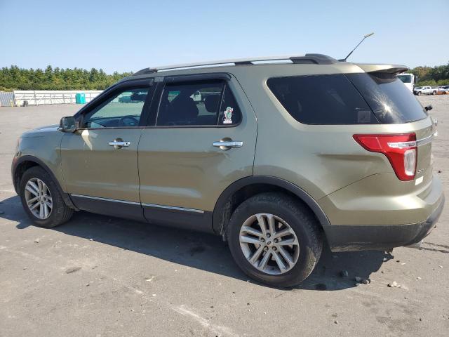 1FM5K8D83DGB95972 - 2013 FORD EXPLORER XLT GREEN photo 2