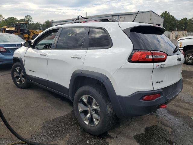 1C4PJMBS5EW161191 - 2014 JEEP CHEROKEE TRAILHAWK WHITE photo 2