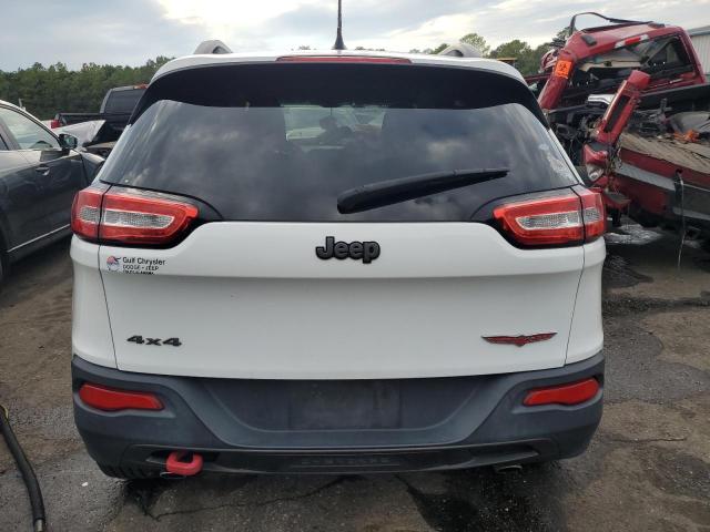 1C4PJMBS5EW161191 - 2014 JEEP CHEROKEE TRAILHAWK WHITE photo 6