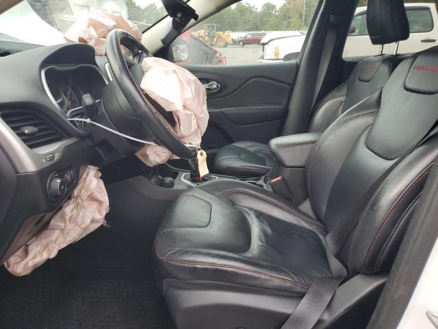 1C4PJMBS5EW161191 - 2014 JEEP CHEROKEE TRAILHAWK WHITE photo 7