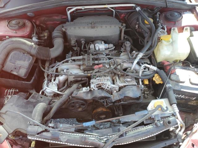 JF1SG636X4H735606 - 2004 SUBARU FORESTER 2.5X RED photo 12