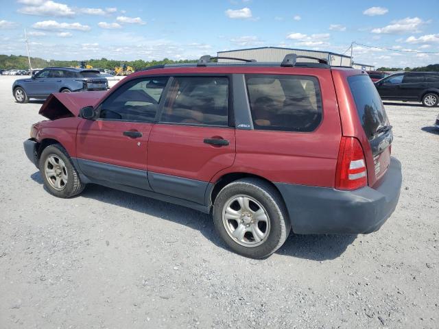 JF1SG636X4H735606 - 2004 SUBARU FORESTER 2.5X RED photo 2