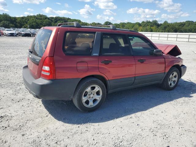JF1SG636X4H735606 - 2004 SUBARU FORESTER 2.5X RED photo 3