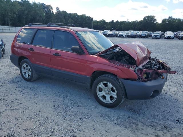 JF1SG636X4H735606 - 2004 SUBARU FORESTER 2.5X RED photo 4