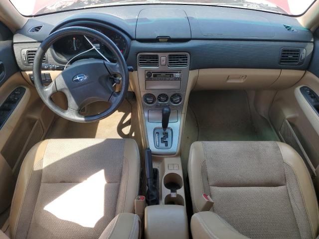 JF1SG636X4H735606 - 2004 SUBARU FORESTER 2.5X RED photo 8