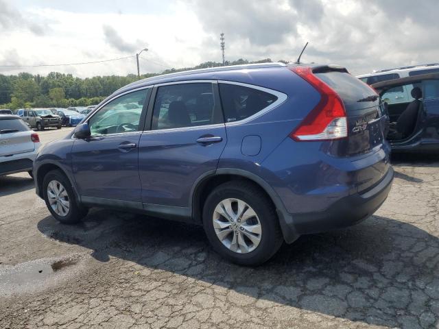 5J6RM4H78CL071402 - 2012 HONDA CR-V EXL أزرق صورة 2