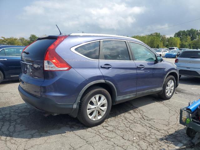 5J6RM4H78CL071402 - 2012 HONDA CR-V EXL أزرق صورة 3