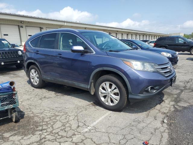 5J6RM4H78CL071402 - 2012 HONDA CR-V EXL أزرق صورة 4
