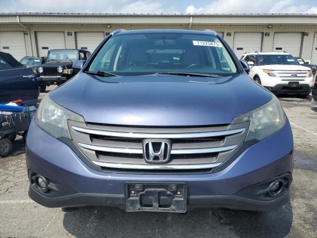 5J6RM4H78CL071402 - 2012 HONDA CR-V EXL أزرق صورة 5