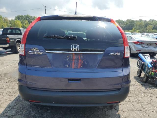 5J6RM4H78CL071402 - 2012 HONDA CR-V EXL أزرق صورة 6
