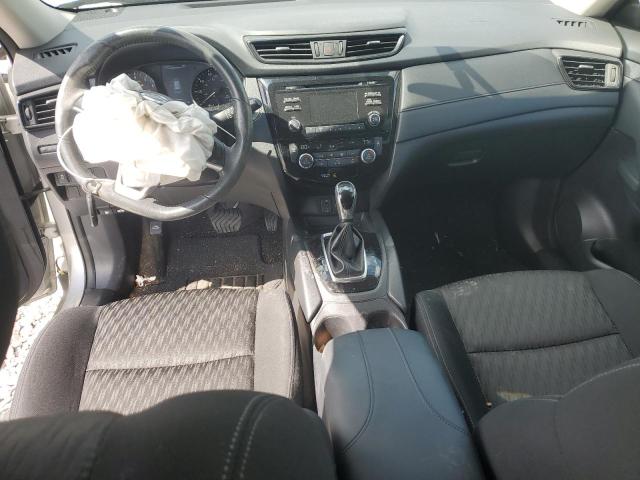 KNMAT2MT7HP573007 - 2017 NISSAN ROGUE S SILVER photo 8