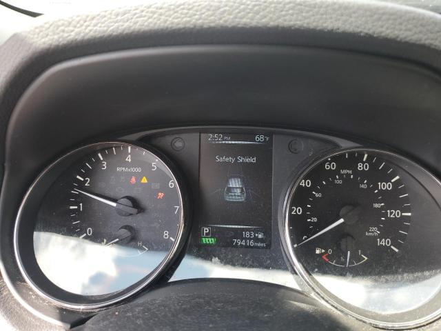 KNMAT2MT7HP573007 - 2017 NISSAN ROGUE S SILVER photo 9