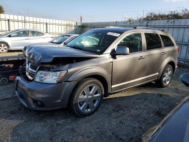 3C4PDDDG6DT589601 - 2013 DODGE JOURNEY CREW CHARCOAL photo 1