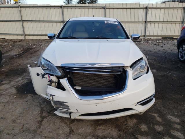 1C3CCBCG9DN539934 - 2013 CHRYSLER 200 LIMITED WHITE photo 5