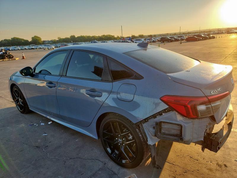 2HGFE2F51NH503034 - 2022 HONDA CIVIC SPORT ლურჯი ფოტო 2