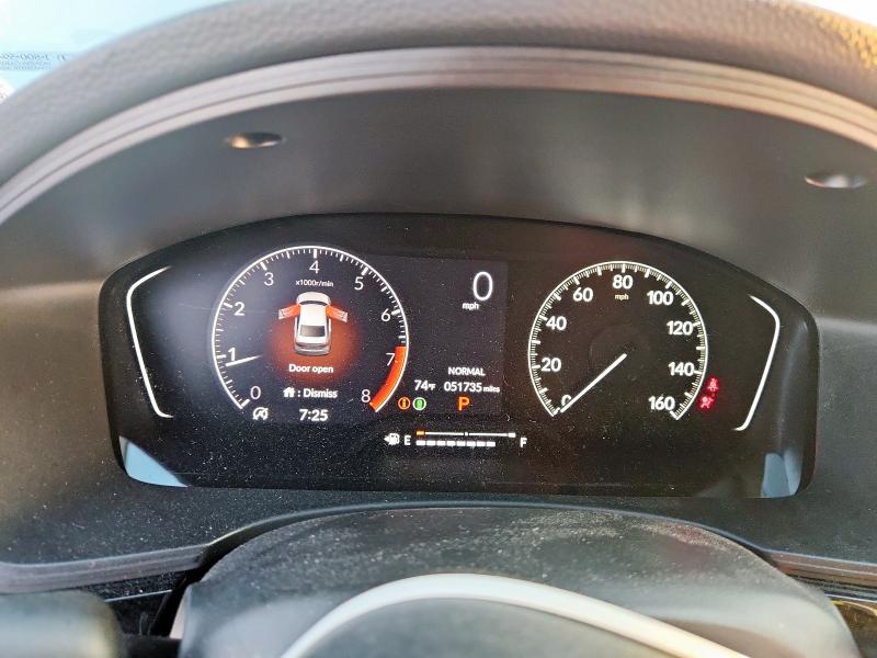 2HGFE2F51NH503034 - 2022 HONDA CIVIC SPORT ლურჯი ფოტო 9