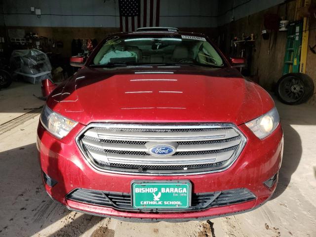 1FAHP2E92DG166458 - 2013 FORD TAURUS SEL RED photo 5