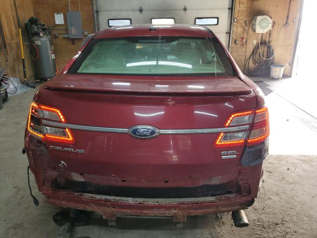 1FAHP2E92DG166458 - 2013 FORD TAURUS SEL RED photo 6