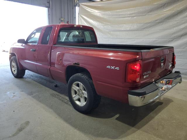 1D7RW3BK9BS661822 - 2011 DODGE DAKOTA SLT BURGUNDY photo 2