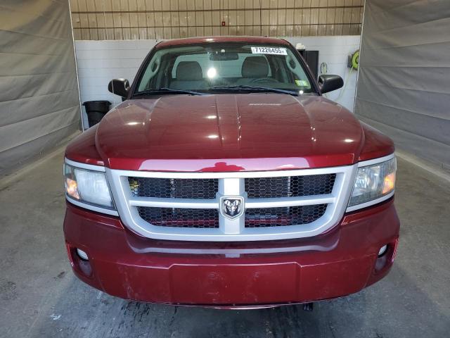 1D7RW3BK9BS661822 - 2011 DODGE DAKOTA SLT BURGUNDY photo 5