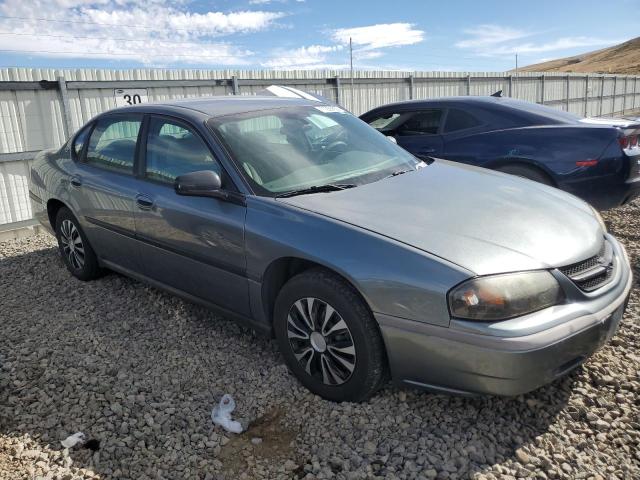 2G1WF52E049399155 - 2004 CHEVROLET IMPALA GRAY photo 4