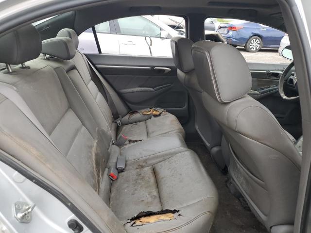 1HGFA169X8L021761 - 2008 HONDA CIVIC EXL Արծաթագույն լուսանկար 10