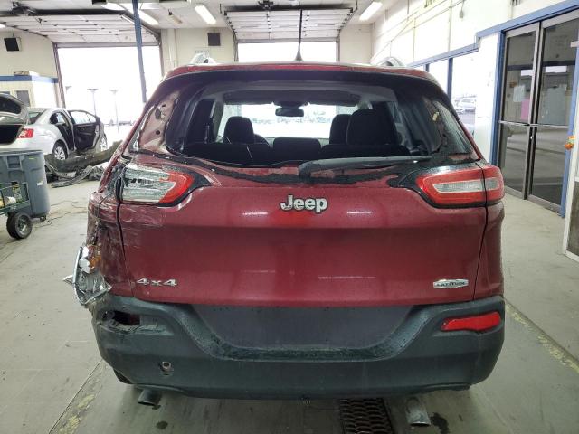 1C4PJMCS0EW272746 - 2014 JEEP CHEROKEE LATITUDE RED photo 6