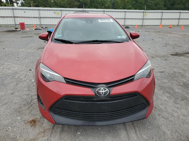 2T1BURHE8KC222666 - 2019 TOYOTA COROLLA L RED photo 10